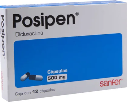 Posipen Dicloxacillin 500mg 12 Caps