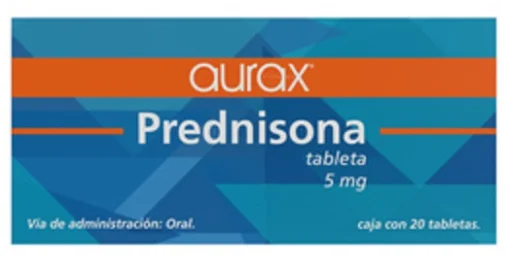 Meticorten Prednisone 5mg Generic Aurax 20 tabs