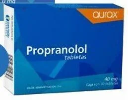 Inderal Inderalici Propranolol hydrochloride Generic Aurax 40 mg 30 Tabs