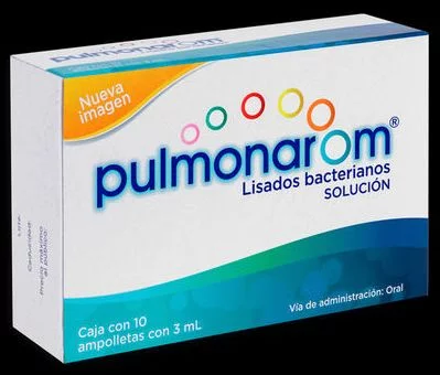 Pulmonarom Bacterial Lysates, 10 Ampoules with 3 ml Natural Supplement