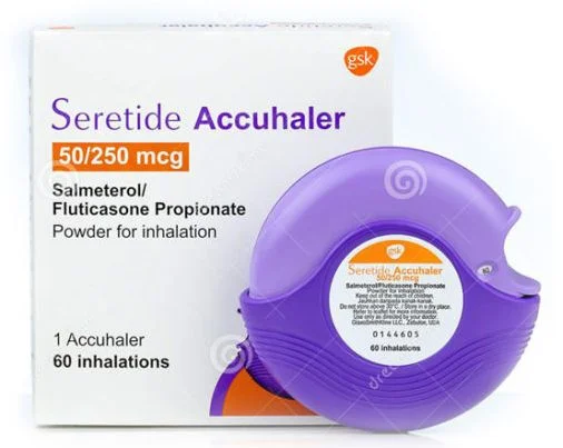 Seretide Diskus Fluticasone Salmeterol 50&micro;g / 250&micro;g 60 dosages