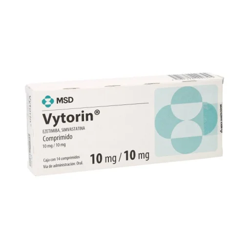 Vytorin Ezetimibe/Simvast 10/10 mg 14 Tabs