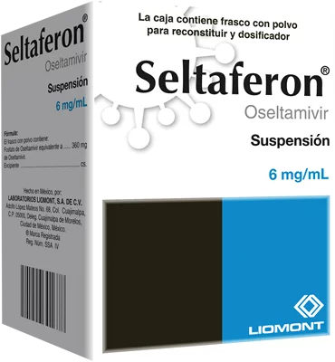 Tamiflu Susp. Seltaferon Oseltamivir Pediatric 6mg 60ml