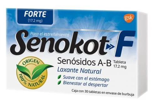 Sennosides A-B Senokot Forte Stimulant Laxativ 30 Tabs