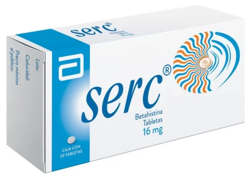 Serc Betahistine 16 mg 20 Tabs