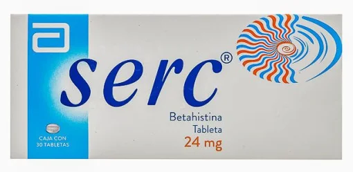Serc Betahistine 24 mg 30 Tabs