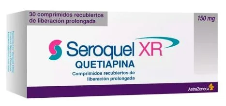 Seroquel XR Quetiapine 150 mg 30 Tabs