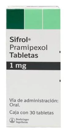 Sifrol Pramipexole 1 mg 30 Tabs