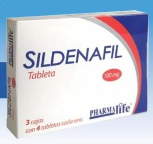 Viagra Sildenafil Generic Pharmalife 100 mg 3 Pack 4 Tablets