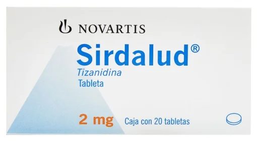 Sirdalud Tizanidine 2 mg 40 Tabs