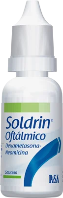 Soldrin Drops Ophthalmic Dexamethasone / Neomycin 1mg / 3.5mg 10ml