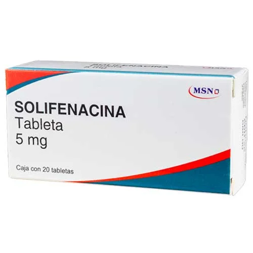 Vesicare Generic Solifenacin 5mg 20 Tabs