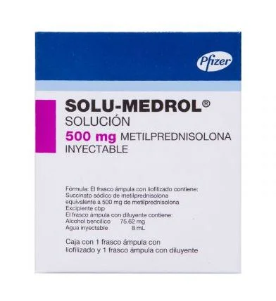 Prednicort Solu Medrol Methylprednisolone 500 mg
