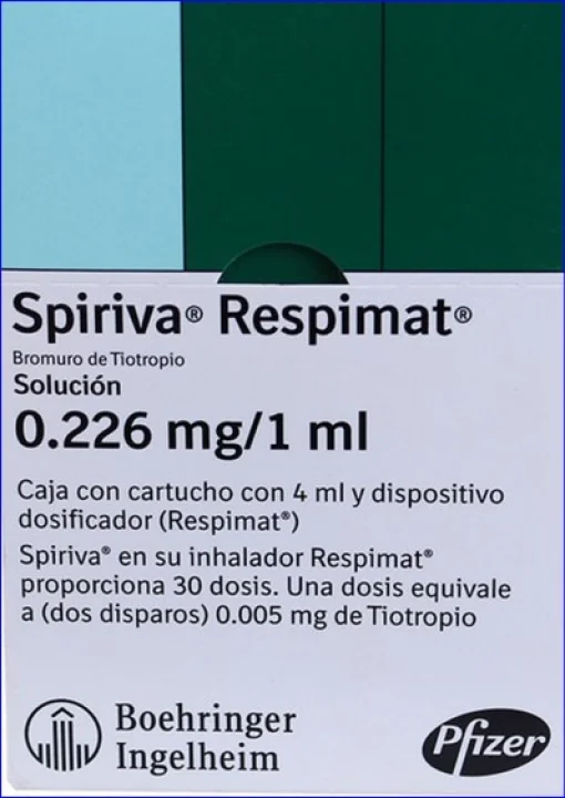 Spiriva Respimat Inhalation Tiotropium Bromide 0.226mg/1ml 30dsg
