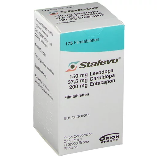 Stalevo 150mg/37.5mg/200mg 30 tabs Levodopa/Carbidopa/Entacapone