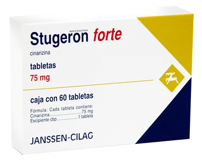 Stugeron Forte, 75mg 60 tabs.(Stugeron FTE) cinarizina