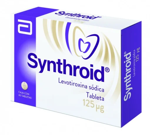 Levoxyl Synthroid Levotiroxina 125 mcg 30 tabs