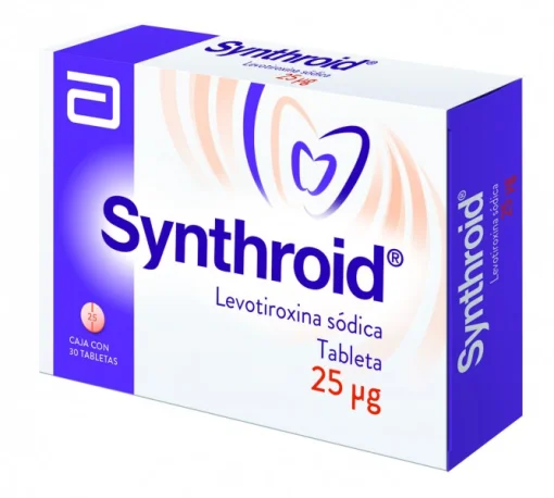 Levoxyl Synthroid Levotiroxina 25 mcg 30 tabs