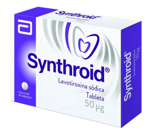 Levoxyl Synthroid Levotiroxina 50 mcg 30 tabs