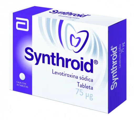 Levoxyl Synthroid Levotiroxina 75 mcg 30 tabs