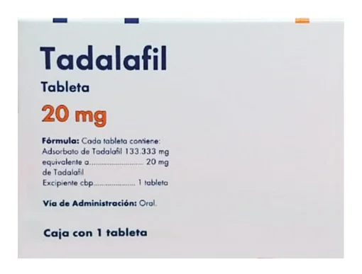Cialis Tadalafil Generic 20 mg 1 Tab