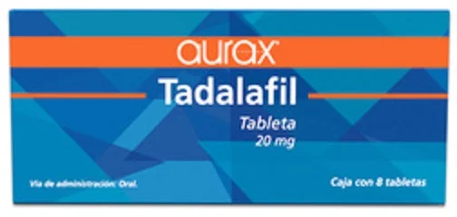 Cialis Tadalafil Generic Aurax 20 mg 8 Tabs