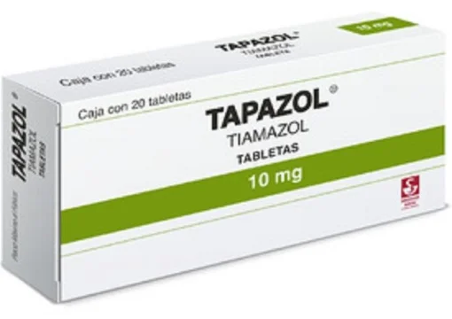 Tapazole Thiamazole 10mg 20 Tabs
