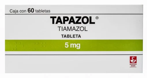 Tapazole Thiamazole 5mg 60 Tabs
