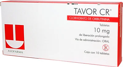 Ditropan XL Tavor CR Oxybutynin chloride 10 mg 10 Tabs