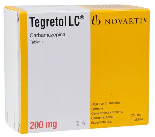 Tegretol LC Carbamazepine 200 mg 30 Tabs