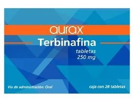 Lamisil Terbinafine Generic Aurax 250 mg 28 Tabs