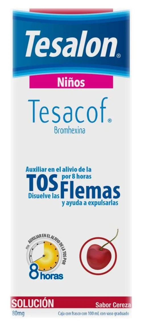 Tesalon Syrup Children's Bromhexine 80 mg 100 ml