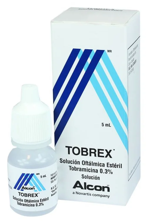 Tobrex Tobramycin Ophthalmic Drops 3mg 5ml