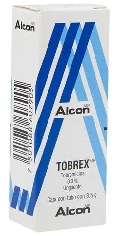 Tobrex Tobramycin Ophthalmic Ointment 3mg 3.5gr