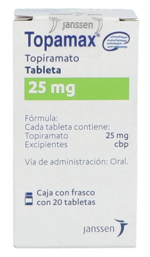Topamax Topiramate 25 mg 20 tabs