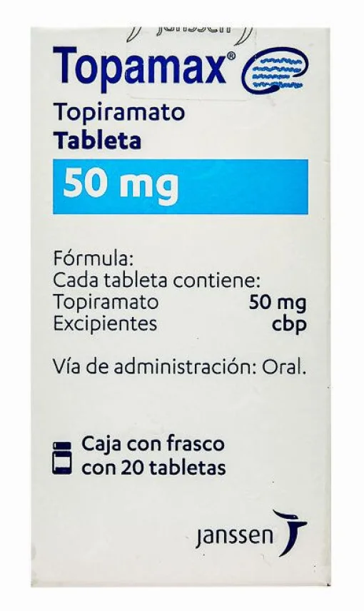 Topamax Topiramate 50 mg 20 tabs