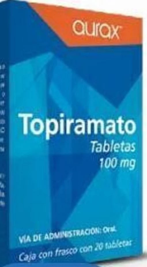 Topamax Generic Topiramate Aurax 100mg 20 Tabs