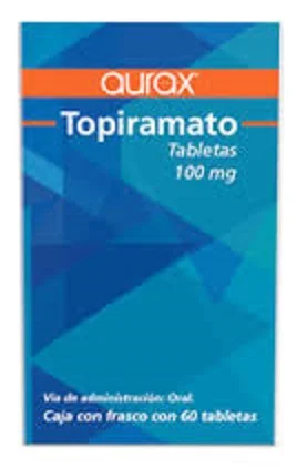Topamax Generic Topiramate Aurax 100mg 60 Tabs