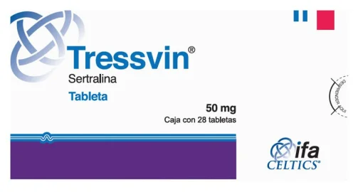 Tressvin Sertraline Altruline 50 mg 28 Tabs
