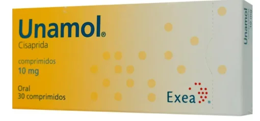 Propulsid Cisapride Unamol 10 mg 30 Tabs