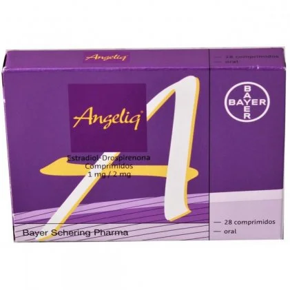 Angeliq Estradiol Drospirenone 1mg / 2mg 28 Tablets