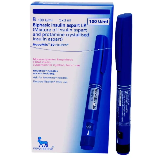 Insulin Aspart Novomix 30 Flexpen 100UI/ml 5 3 ml