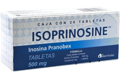 Isoprinosine Inosina pranobex 500 mg 20 tabs