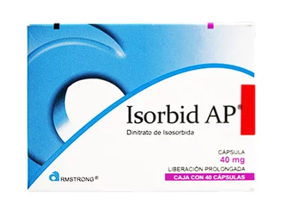 Isorbid Sorbitrate Isosorbide dinitrate AP 40 mg 40 tabs