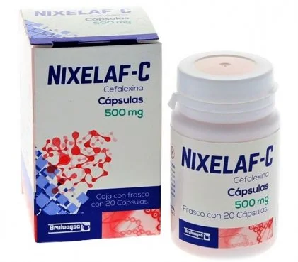 Keflex cephalexin cefalexina generic 500 mg 20 Caps
