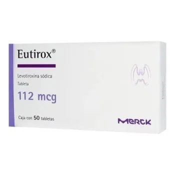 Levoxyl Synthroid Eutirox Levothyroxine 112 mcg 50 tabs
