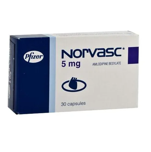 Norvas Amlodipine 5 mg 30 Tabs