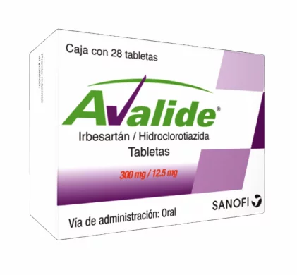 Avalide hydrochlorothiazide &amp; irbesartan 300/12.5 mg 28 tabs