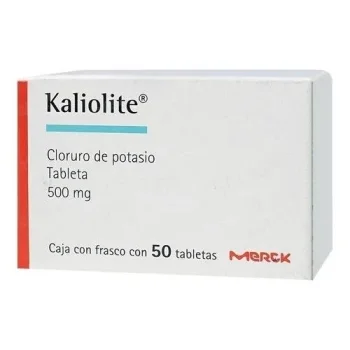 Potassium Chloride Kaliolite 500 mg 50 Dragees
