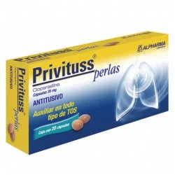 Privituss Cloperastine 35 mg 20 caps.